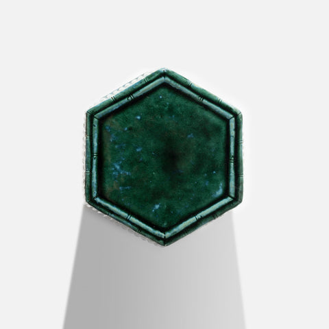 Handcrafted Shiwan Ceramic Stool - BAMBOO - HOG LANE, modern chinese