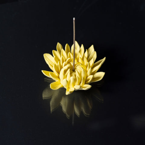 Handmade Chrysanthemum Incense Holder