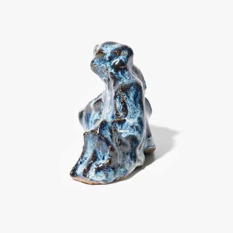 Scholar’s Rock-Inspired Paperweight, Hog Lane. A handcrafted Shiwan ceramic piece made using traditional kiln-fired techniques from southern China, showcasing the unique glaze patterns, symbolic forms, and sculptural artistry rooted in Cantonese heritage; this oriental decorative item brings timeless Chinese craftsmanship and cultural elegance into modern interior spaces. Collectible with traditional Chinese glaze and cultural symbolism, ideal for antique lovers and oriental art collectors.