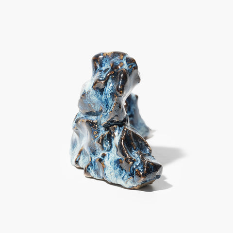  Scholar’s Rock-Inspired Paperweight, Hog Lane, Chinese Ceramics. A handcrafted Shiwan ceramic piece made using traditional kiln-fired techniques from southern China, showcasing the unique glaze patterns, symbolic forms, and sculptural artistry rooted in Cantonese heritage; this oriental decorative item brings timeless Chinese craftsmanship and cultural elegance into modern interior spaces. Collectible with traditional Chinese glaze and cultural symbolism, ideal for antique lovers and oriental art collector